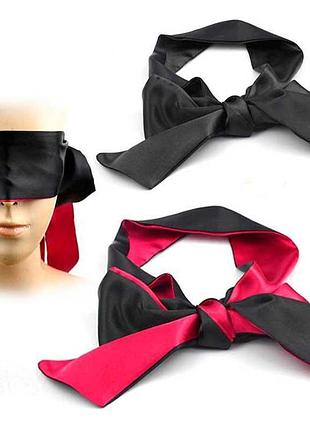 Повязка для глаз face bandage красно-черный, 15 см one size (k0762-1)