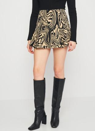 Спідниця міні на запах