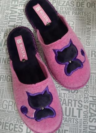 Женские тапочки паркетные войлочные  белста