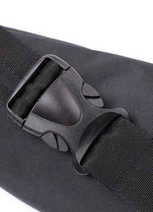 Универсальная сумка на пояс из качественного полиэстера fabra 22580 черный7 фото
