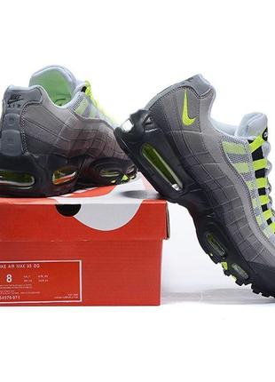 Кросівки nike air max 95 og gs neon2 фото