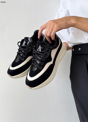 Кроссовки женские натуральная замша2 фото