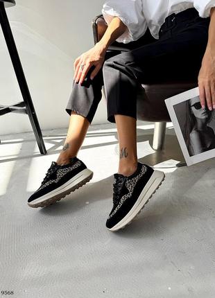 Кроссовки женские натуральная замша6 фото