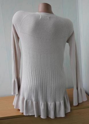 Кашемировый джемпер hemisphere , кашемир, хлопок, люкс бренд