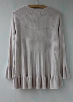 Кашемировый джемпер hemisphere , кашемир, хлопок, люкс бренд