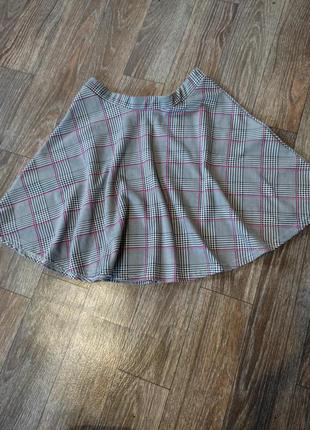 Спідничка юбочка спідниця гусяча лапка