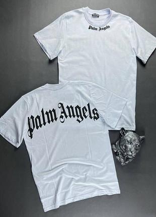 Мужская футболка на лето palm angels1 фото