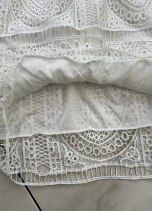 Ажурна в'язана сукня сарафан з відкритою спиною s (42-44-46)