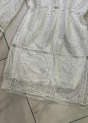 Ажурна в'язана сукня сарафан з відкритою спиною s (42-44-46)