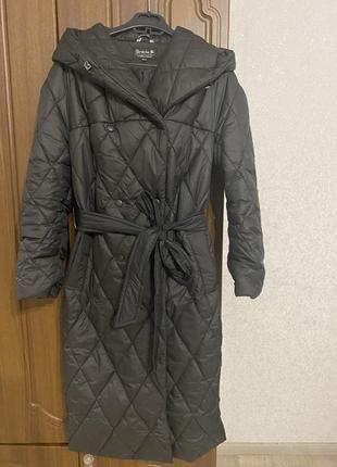 Стеганое пальто