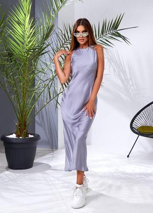 Довга сукня облягаюча шовк8 фото