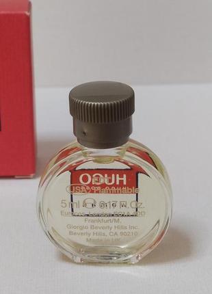 Hugo women от hugo boss, парфюм винтажная миниатюра