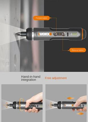 Электрическая отвертка worx wx242 8