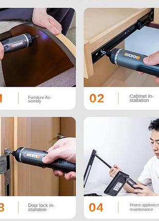 Электрическая отвертка worx wx242 10