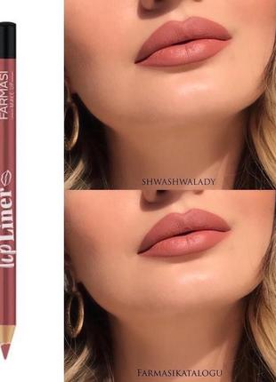 Карандаш для губ farmasi lip liner 223 пісочний