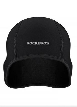 Вело підшоломник rockbros 2 з виндстопером шапочка для велосипеда