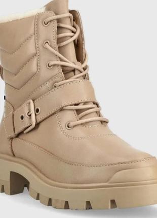 Кожаные зимние ботинки aldo 36 размер