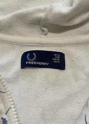 Fred perry monogram hoodie4 фото