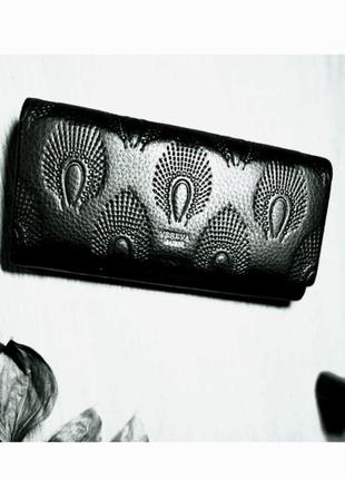 Кошелек кожаный vereva leather цветной внутри