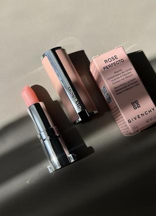 Givenchy rose perfecto lip balm 24h hydration