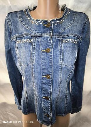 Піджак джинсовий