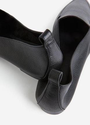 H&amp;m premium selection кожаные лоферы