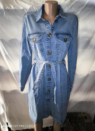 Сукня джинсова
