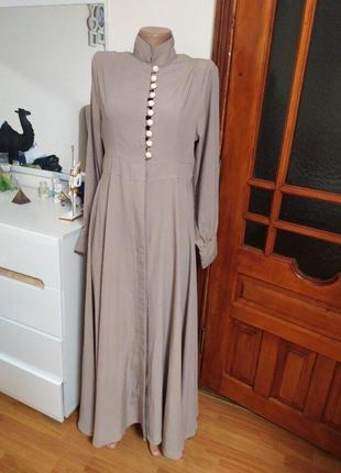Р. м l 46 48  нарядное длинное платье в пол турция