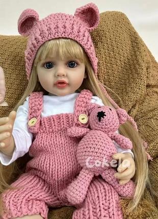 48) кукла реборн printcessa zita premium 3d 55cm винил