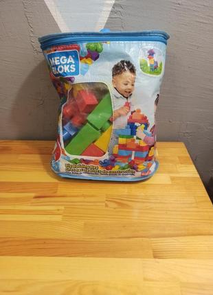 Конструктор mega bloks first builders классический 60 деталей.