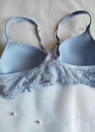Нежный голубой бюстик с невероятно красивой спинкой victoria’s secrets2 фото