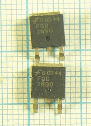 Лот: 2 × 63.07 ₴ = 126 ₴ 2n90 fqd2n90 n 900v 2a to252 (dpak) fqd 2n90