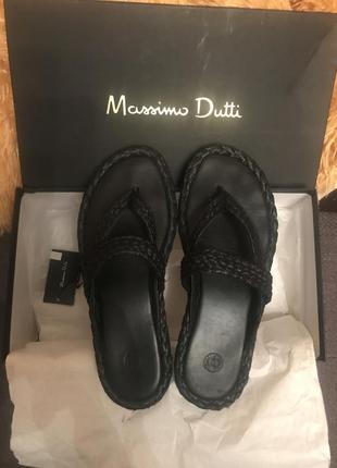 Босоножки, шлепки massimo dutti