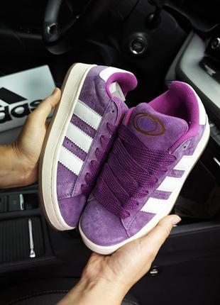 Adidas campus womens purple sale
