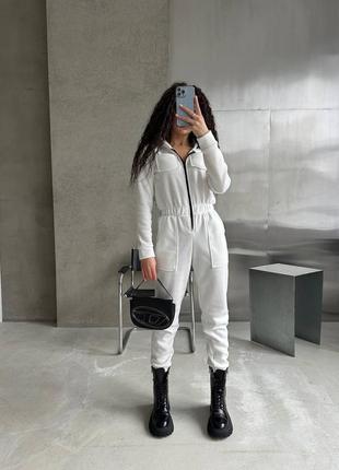 Комбинезон на молнии качественная трехнить на флисе🔥