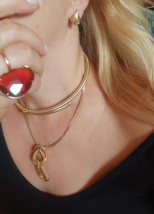 Серьги, листья сердечки американский винтаж