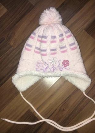 Шапка и шарф шерсть