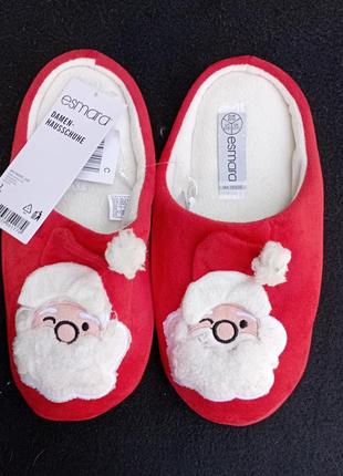 Тапочки женские новогодние , esmara, 40-41