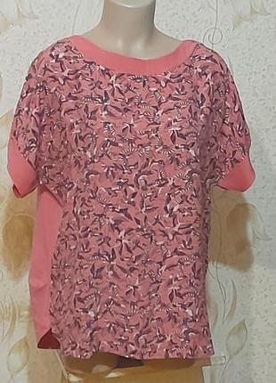 Літня блуза  із принтом   next  р. 46