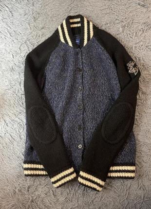 Zadig & voltaire шерсть + альпака стильний кардиган светр від преміум бренду2 фото