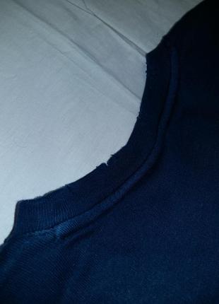 Брендова футболка вкорочена zadig & voltaire xs s m синього кольору вінтаж4 фото