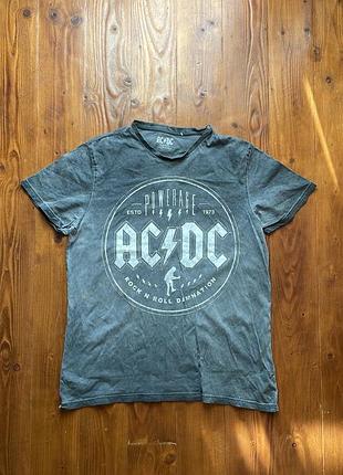 Футболка рок acdc