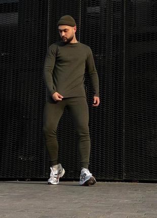 Термо комплект мужской, s,m,l,xl,xxl хаки и черной