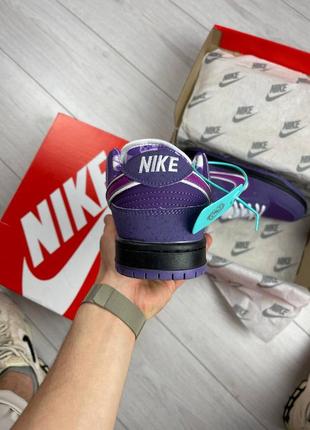 Nike sb dunk low purple lobster7 фото