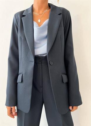 Топовый базовый костюм брюки + пиджак оверсайз 💲супер цена 💲2 фото
