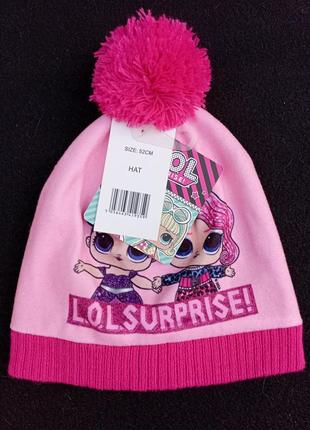 Шапка для девочки lol surprise, 52
