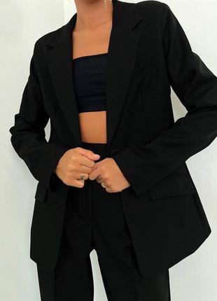 Топовый базовый костюм брюки + пиджак оверсайз 💲супер цена 💲4 фото