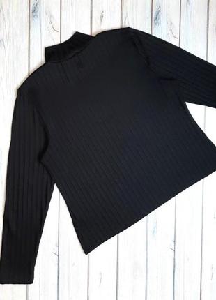 💥1+1=3 базовый черный свитер рубчик под горло f&amp;f, размер 50 - 522 фото