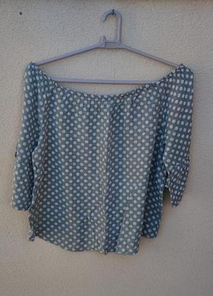 Блуза жіноча бавовна/льон італія3 фото