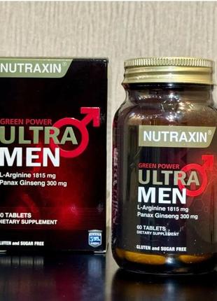 Nutraxin uitra men - 60 таб , комплекс для чоловіків .